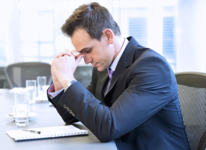 Stressed male: Getty images