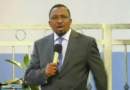 Pastor Ng'ang'a of Neno Evangelism center